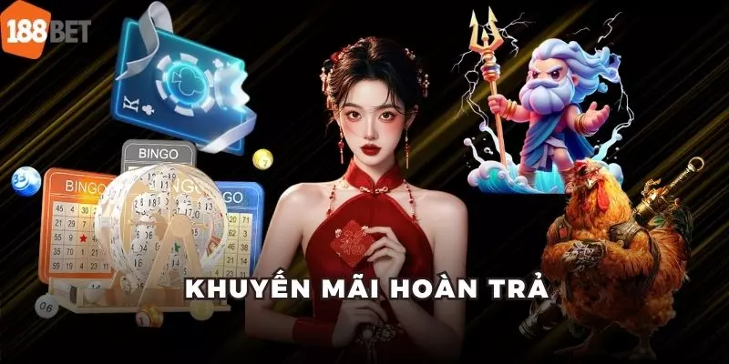 Khuyến Mãi 188BET – Tổng Hợp Ưu Đãi Cực Hot Mới Nhất 2025 6 Ưu đãi hoàn trả 1 trong 4 với giá trị lên đến 500.000 VNĐ